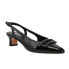 Фото #2 товара VANELi Tady Pointed Toe Slingback Pumps Womens Black Dress Casual TADY-312281