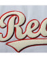 Фото #5 товара Men's White Cincinnati Reds Team Logo T-shirt