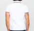 Фото #3 товара Moncler盟可睐 FW20 Logo徽标针织条纹短袖Polo衫 男款 白色 / Поло Moncler FW20 LogoPolo G10918A7030084556001