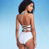 Фото #3 товара Women's Cut Out Halter Lurex One Piece Swimsuit - Shade & Shore Cream L