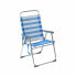 Фото #1 товара Пляжный стул 22 mm Лучи Синий Алюминий 52 x 56 cm (52 x 56 x 92 cm)
