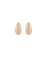 ფოტო #1 პროდუქტის Golden Teardrop 18K Gold Plated Earrings