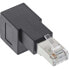 Фото #5 товара InLine patch cord adapter Cat.6A - RJ45 male / female - angled 90° downwards