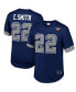 Фото #1 товара Men's Emmitt Smith Navy Dallas Cowboys Retired Player Name and Number Mesh Top