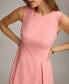 Фото #5 товара Women's Jewel-Neck A-Line Midi Dress