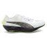 Фото #1 товара Puma FastFwd Nitro Elite Run 75 Running Mens White Sneakers Athletic Shoes 3778