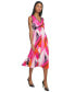Фото #3 товара Women's Multicolored Pleated-Skirt Dress