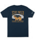 Фото #1 товара Men's Oso Stay Wild Logo Graphic T-Shirt