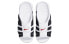 Фото #3 товара Сланцы спортивные Nike Air More Uptempo Slide, бело-черные, мужские/женские, арт. FB7818-100