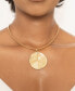 Statement Swirl Pendant 18K Gold-Plated Choker Necklace