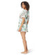 Coco Reef Womens Tropical Lotus Cover-Up Dress Swiwmwear Ivory Size LG