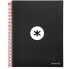 Фото #2 товара ANTARTIK Spiral notebook A4 micro lined cover 120h 100gr smooth with bands 4 holes