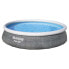 BESTWAY Fast Set Rattan 396x84 cm Round Inflatable Pool