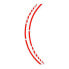 Фото #1 товара Стикер для шин Foliatec Красный неон