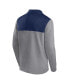 ფოტო #2 პროდუქტის Men's Heather Gray Washington Capitals Launch It Quarter-Zip Jacket