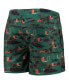 Men's Green Miami Hurricanes Island Palm Swim Trunks