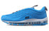 Фото #1 товара Nike Air Max 97 低帮 跑步鞋 男款 蓝色 / Кроссовки Nike Air Max 312834-401
