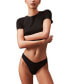 Фото #1 товара Women's Ideal Stretch Micro Low-Rise Thong Underwear QD5117