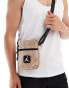 Jordan logo crossbody bag in brown