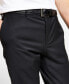 Фото #3 товара Men's Slim-Fit Superflex Stretch Solid Suit Pants