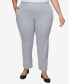 Фото #1 товара Plus Size Comfort Zone Comfort Fit Knit Average Length Pants