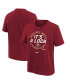 Big Boys Scarlet San Francisco 49ers 2023 NFC West Division Champions Locker Room Trophy Collection T-shirt