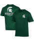 Фото #2 товара Men's Green Michigan State Spartans Stack 2-Hit T-shirt