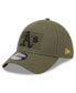 Фото #5 товара Men's Green Oakland Athletics 2023 Armed Forces Day 39THIRTY Flex Hat