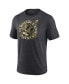 Фото #3 товара Men's Heathered Charcoal New Orleans Saints Sporting Chance Tri-Blend T-shirt