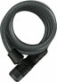 Фото #1 товара ABUS Booster 6512 Keyed Coiled Cable Lock: 180cm x 12mm With Mount, Black