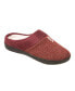 ფოტო #1 პროდუქტის Women's Microsuede Knit Marisol Hoodback Slippers