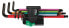Фото #2 товара Набор Г-образных ключей метрических Wera 022534 950 SPKL/7B SM Multicolour Magnet 1 BlackLaser 05022534001