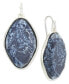 ფოტო #2 პროდუქტის Oval Color Stone Drop Earrings, Created for Macy's