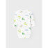 NAME IT Wild Lime Dino Baby Long Sleeve Body 2 Units