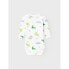 ფოტო #2 პროდუქტის NAME IT Wild Lime Dino Baby Long Sleeve Body 2 Units