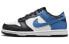 Кроссовки Nike Dunk Low White Blue Black GS dh9765-104