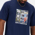 ფოტო #4 პროდუქტის NEW BALANCE Hoops Graphic short sleeve T-shirt