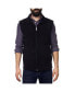 Mens Full Zip Up Fleece Vest Lightweight Warm Sleeveless Jacket