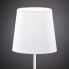 Фото #3 товара WOFI table lamp Cesena 1-flame, gray, Ø approx. 14 cm, height approx. 31 cm, fabric shade 832401500000