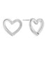 Women's Stainless Steel Heart Earrings