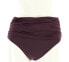 Фото #1 товара Bleu Rod Beattie 242270 Womens Hight Waisted Bottom Swimwear Cherry Wine Size 6