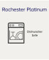Фото #2 товара Rochester Platinum Oval Platter, 16"