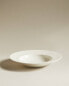 Bone china pasta plate