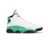 Фото #2 товара Кроссовки Nike Air Jordan 13 Retro White Lucky Green (Зеленый)