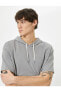 Футболка Koton Hooded Pocket Detail Short Sleeve Casual Fit