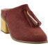 Фото #2 товара TOMS Leila Tassel Mules Womens Red Dress Casual 10012489