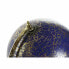 Globe DKD Home Decor Blue Golden Metal 27 x 25 x 36 cm