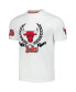 Фото #3 товара Men's and Women's White Chicago Bulls Heritage Crest T-shirt