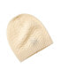 J.Mclaughlin Averie Cashmere Hat Women's White Os