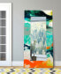 Фото #5 товара 'Tidal Abstract' Rectangular On Free Floating Printed Tempered Art Glass Beveled Mirror, 72" x 36"